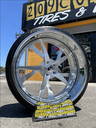 Set of 4 24" FORGIATO S221 3 PIECE WHEELS 24X9 + 24X10 5X120.65 FITS CHEVELLE + CUTLASS (TIRES INCLUDED) (FINANCING AVAILABLE)