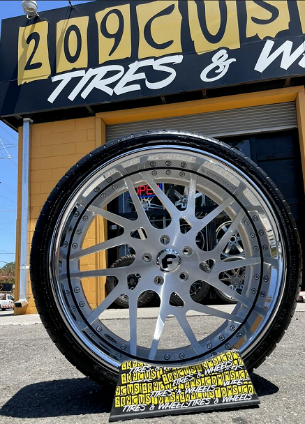 Set of 4 “IN STOCK” 22" FORGIATO WHEELS TIRES TWISTED MAGLIA 5X120.65 CHEVELLE CUTLASS