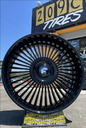 26" FORGIATO TRIMESTRE 3 PIECE WHEELS 26X10 6X139.7 FITS NEW ESCALADE TAHOE SILVERADO SIERRA AND MORE XL FLOATING CAPS (TIRES INCLUDED) (FINANCING AVAILABLE)