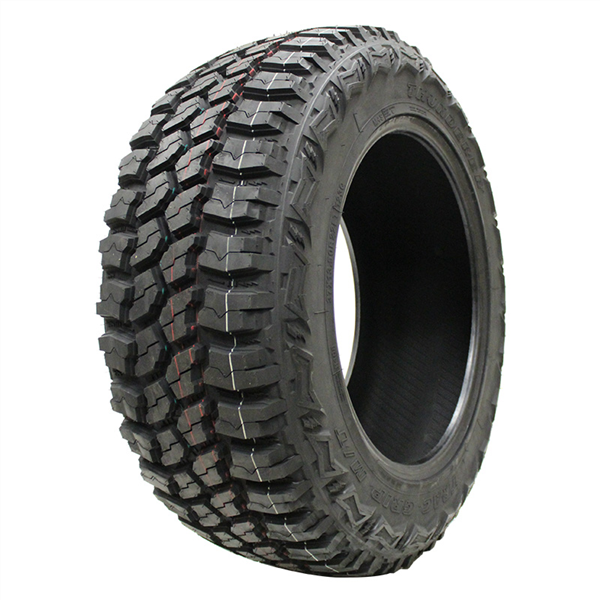 LT265/75R16 THUNDERER TRAC GRIP II R408 M/T 10PLY 123/120Q 80PSI BSW+ROAD HAZARD