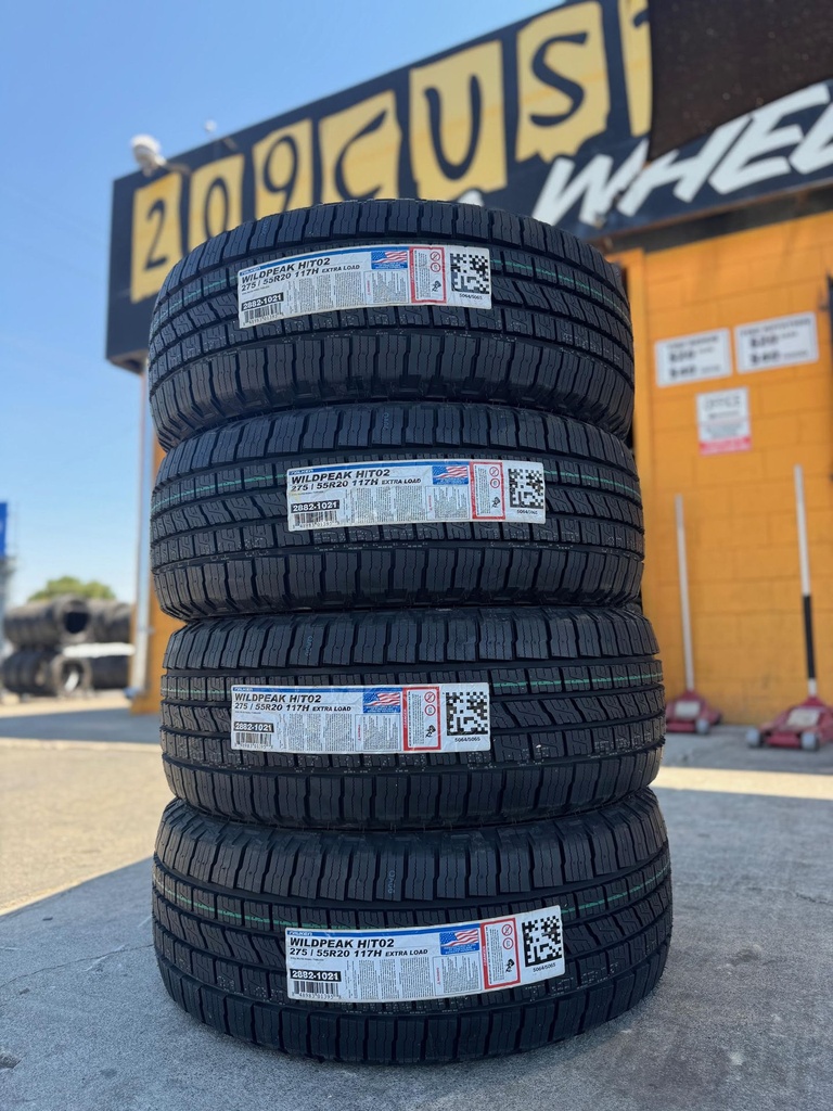 265/65R17 FALKEN WILDPEAK H/T HT02 112T M+S 700AB***70K***+ROAD HAZARD**MADE IN USA