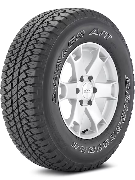 P255/70R18 BRIDGESTONE DUELER A/T RH-S 112S OWL 400BB**MADE IN USA***