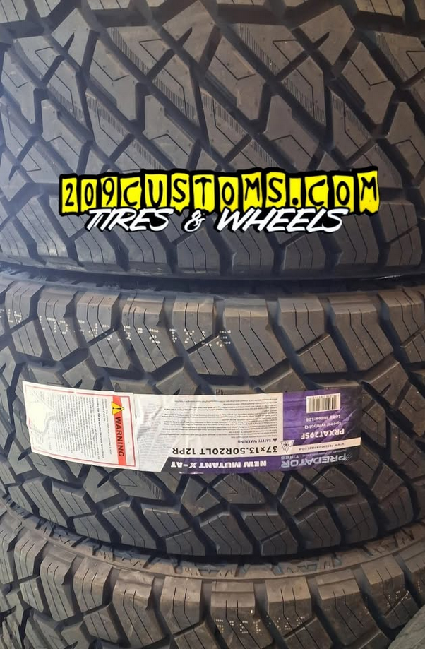 LT265/65R17 PREDATOR NEW MUTANT X-AT A/T 10PLY 120/117S***50K****+ROAD HAZARD
