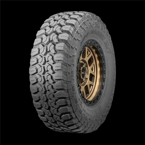 35X12.50R20LT DELINTE DX-9 BANDIT M/T 10PLY 121Q M+S