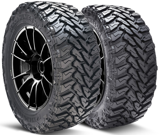 LT33X12.50R18 VENOM POWER TERRAIN HUNTER M/T 10PLY 118Q BLK M+S***50K****