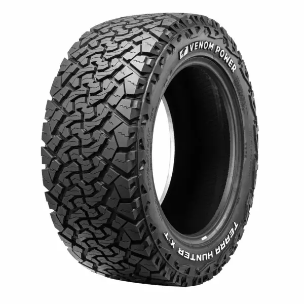 LT35X12.50R20 VENOM TERRAIN HUNTER X/T 10PLY 121R RWL M+S***50K****WHITE LETTER
