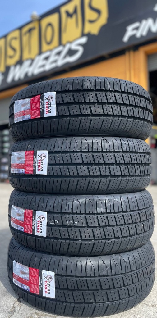 185/60R15 ATLAS FORCE HP 84H AS ***50K*** ROAD HAZARD