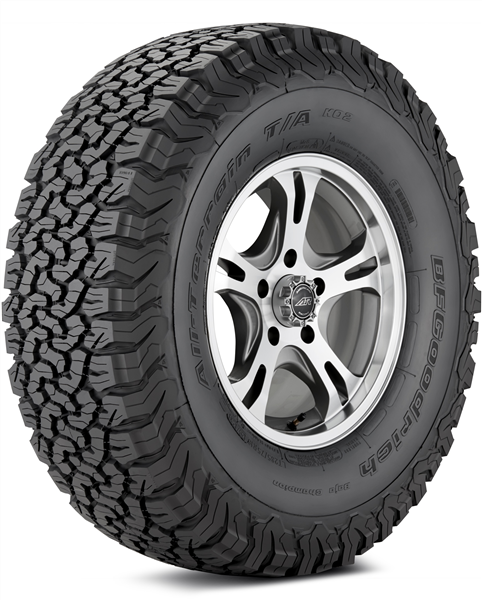 LT275/60R20/8 119/116S BFG ALL TERRAIN T/A KO2 RBL
