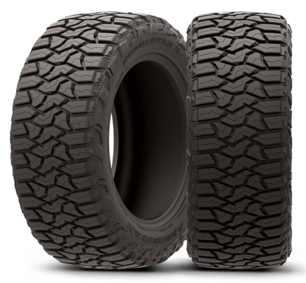 LT 33X12.50R20 AMERICAN ROADSTAR R/T 119Q ( 12 PLY ) ( 50,000 MILES + ROAD HAZARD )