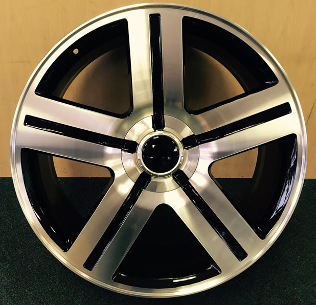 4 22" TEXAS REPLICA WHEELS STW258-M 22X9+30 6X139.7 (WHEELS ONLY)