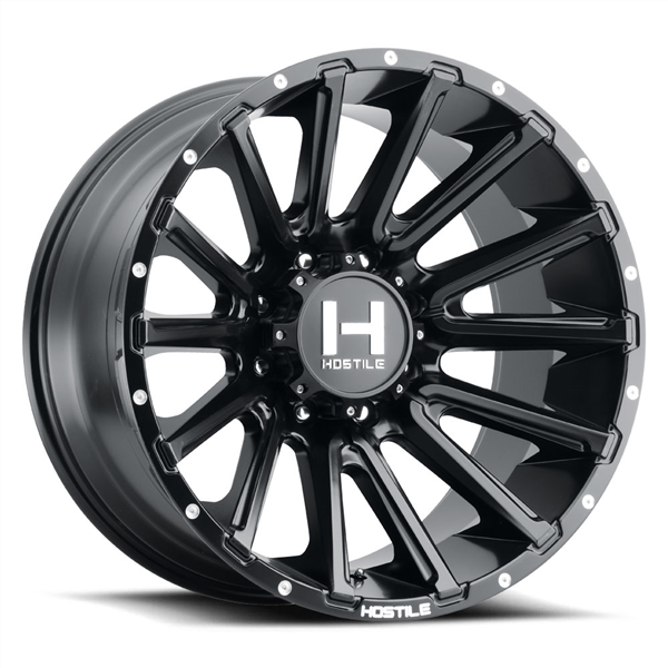 20X12 HOSTILE H123 8X180 -44MM C.B 125.2 ASPHALT