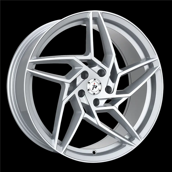 20X8.5 IMPACT RACING 605 5X114.3 35MM (73.1MM) **************SILVER*****************