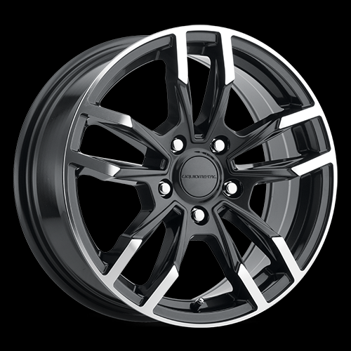 20X9 LIQUID METAL SPLICE 5X120 42MM (73.1MM) GLOSS BLACK MACHINED FACE