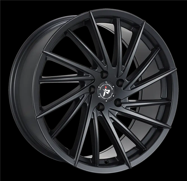 22X9 IMPACT RACING 608 5X114.3 38MM (73.1MM) GLOSS BLACK