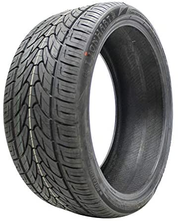 275/30ZR24 LIONHART LH-TEN 101W XL BLK 320-A-A 40K+ ROAD HAZARD