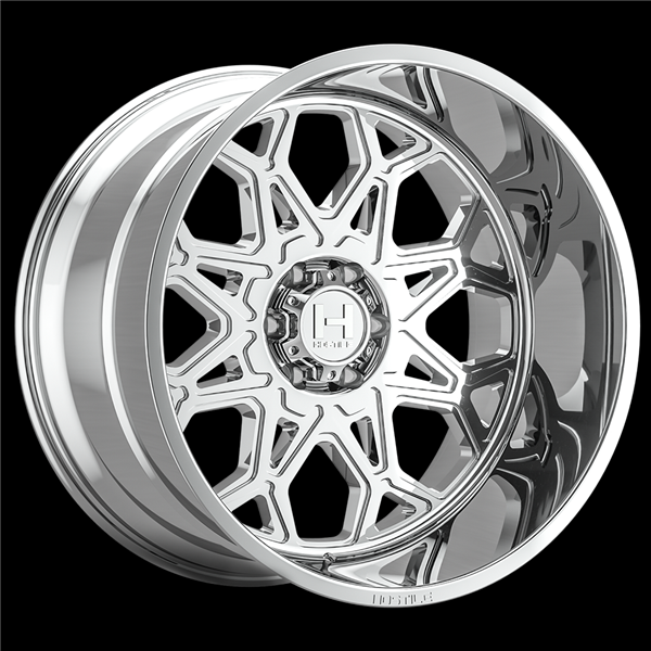 20X10 HOSTILE H132 6X139.7 -19MM (106.1MM) ARMOR PLATED (CHROME)