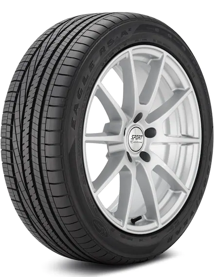 P245/45R19 GOODYEAR EAGLE RS-A2 98V BSW 440AA**MADE IN USA** EVT