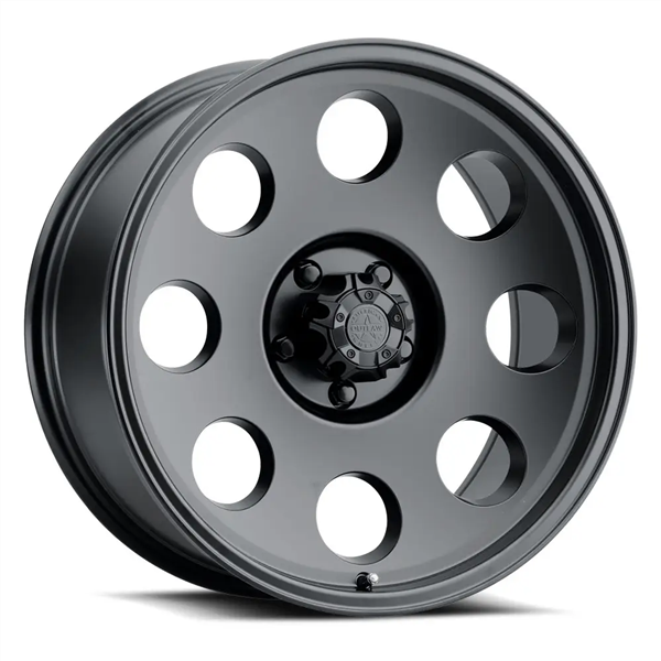 AMERICAN OUTLAW DUNE 16X7+0 6X139.7 C.B-108 SB SATIN BLACK