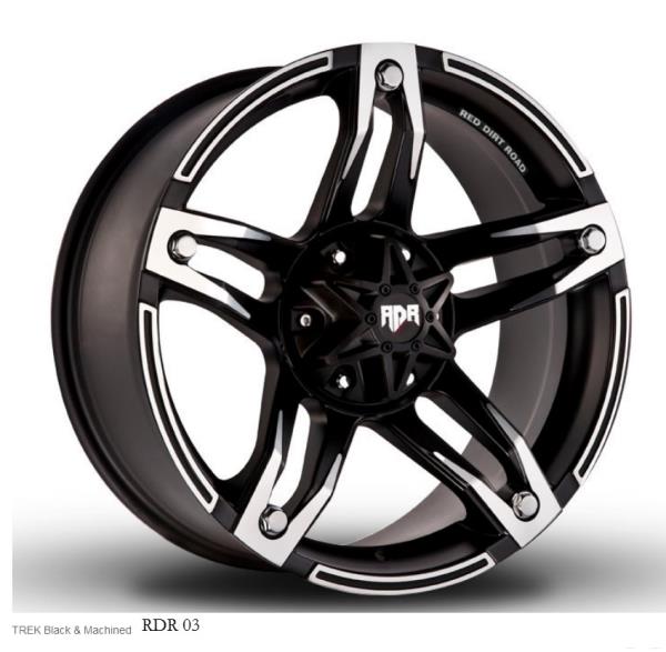 RDR 03-M 20X9+12 5X127+5X139.7 C.B-78.1 MACHINED/BLACK (TREK)-MFB+M(BALU)