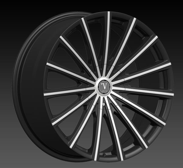 VELOCITY 10-M 22X8+38 5X120+5X114.3 C.B-74.2 B+M(ALU)