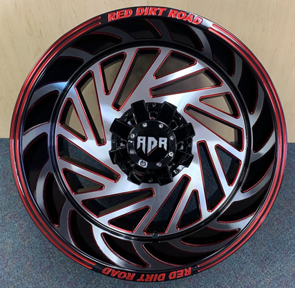 RDR 16-M 20X12-44 6X135+6X139.7 C.B-108 (TWISTER)B+(MW+ML)-TR3+MO***RED****