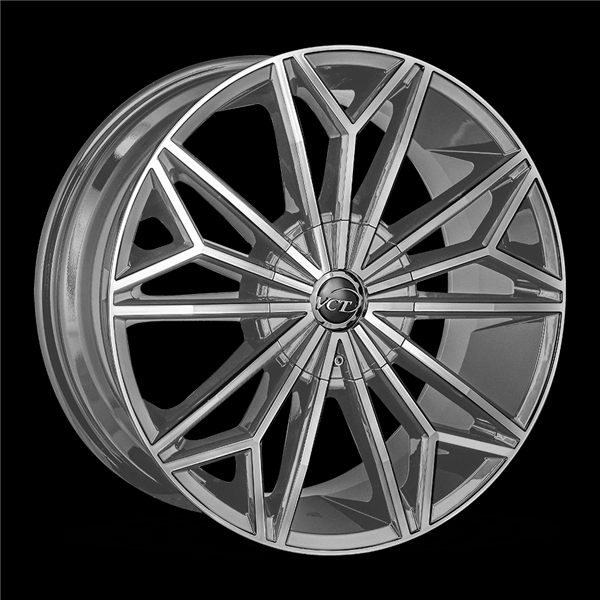 VCT WHEEL VIPER 22X8.5+38 5X114.3+5X120 C.B-73.1 SILVER MACHINE