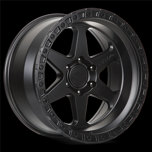 LOCK OFFROAD OLYMPUS 18X9+1 5X127 CB-71.5 MATTE BLACK
