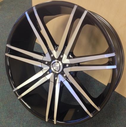 BORGHINI 20-M 22X9.5+30 6X135+6X139.7 C.B-87.1 B+M(ALU)
