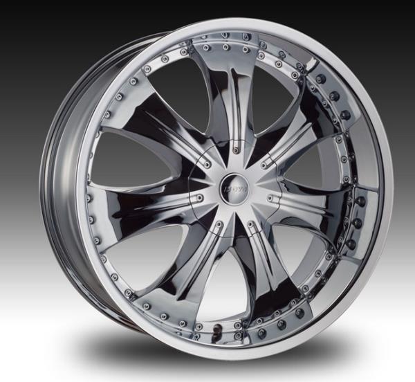 HOYO 9 S 24X10+13 5X115+120 C.B-74.2 CHROME