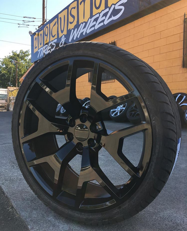 STW288-M 26X10+25 6X139.7 C.B-78.1 B BLACK**GMC REPLICA*****SPECIAL****SPECIAL
