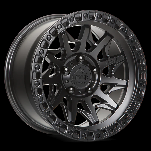 LOCK OFFROAD LUNATIC 20X9+0 6X139.7 CB-106.2 MATTE BLACK