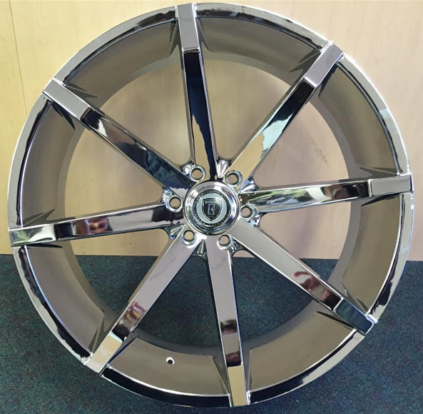 BORGHINI 29 24X9.5+25 6X139.7 C.B-78.1 CHROME