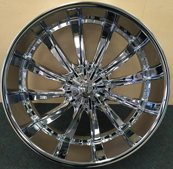 BORGHINI 19 26X10+25 6X135+6X139.7 C.B-87.1 CHROME