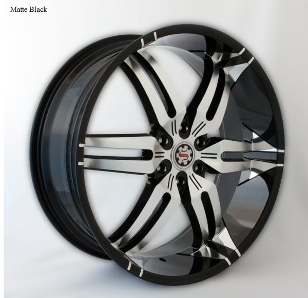 SCARLET WHEEL 8 28X10+25 6X139.7 C.B-78.1 MFB+M