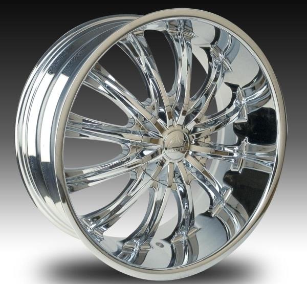 BORGHINI 15 28X10+25 6X139.7+6X135 C.B-87.1 CHROME
