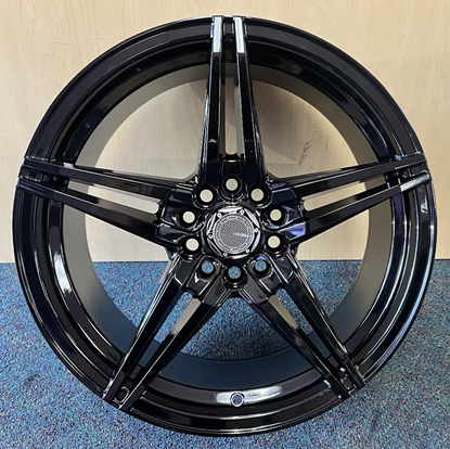 VELSEN WHEEL 567-M 17X7.5+35 5X108+5X114.3 C.B-73.1 B ALL BLACK