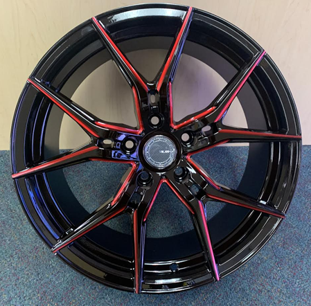 VELSEN WHEEL 631-M 18X8+38 5X114.3 C.B-73.1 B+MW+TR4***RED***