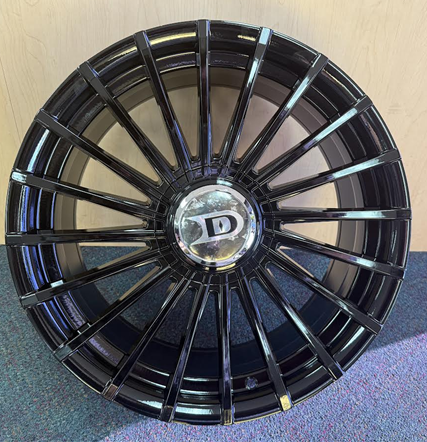 DS5 WHEEL DS5-M 20X8.5+35 5X110+5X114.3 C.B-73.1 B ALL BLACK