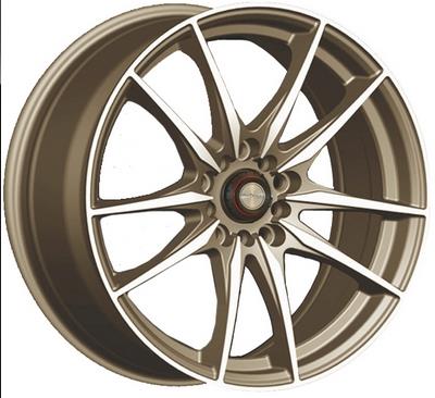 NINJA NJ07 15X6.5+35 5X100+5X114.3 BRONZE W/ CLEAR BRONZE