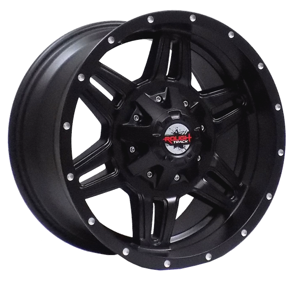 ROUGH TRACK RT05 L905 20X9-12 5X114.3+5X127 C.B 78.10 ALL SATIN BLACK MILLING HOLE