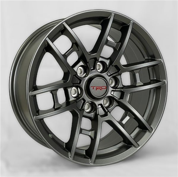 AO1726 TRD REPLICA TR4 18X8+20 6X139.7 C.B 106.10 MATT GREY