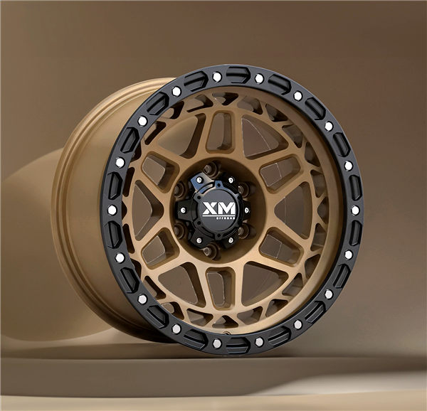 XTREME MUDDER XM-700 17X9+0 6X139.7 C.B 106.20 SEMI MATT BRONZE+SEMI MATT BLACK LIP