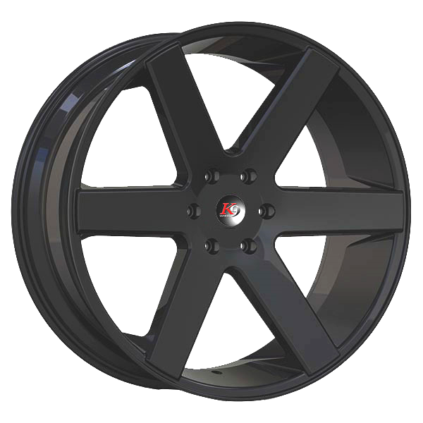K9 K16 6198 22X9.5+25 5X150 C.B 110 GLOSS BLACK