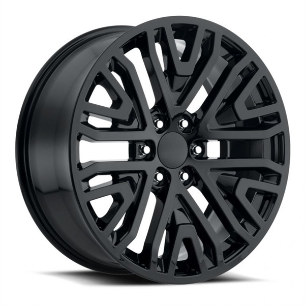 2108 CHEY/GMC MESH REPLICA 22X9+31 6X139.7 C.B 78.10 BLACK (GLOSS BLACK)