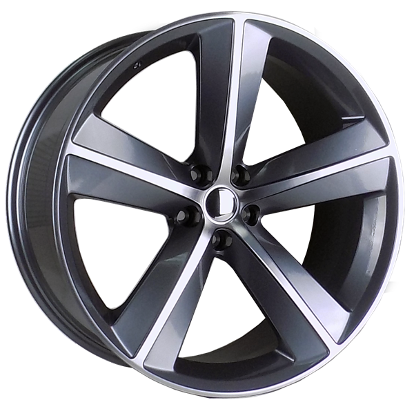 DG02 [DODGE] REPLICA 22X10+20 5X115 C.B 71.50 GREY MACHINED