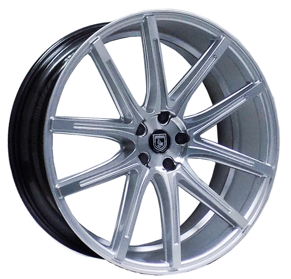 ELEGANTE E-03 1218 22X10.5+38 5X112 C.B 66.56 HYPER SILVER MACHINE