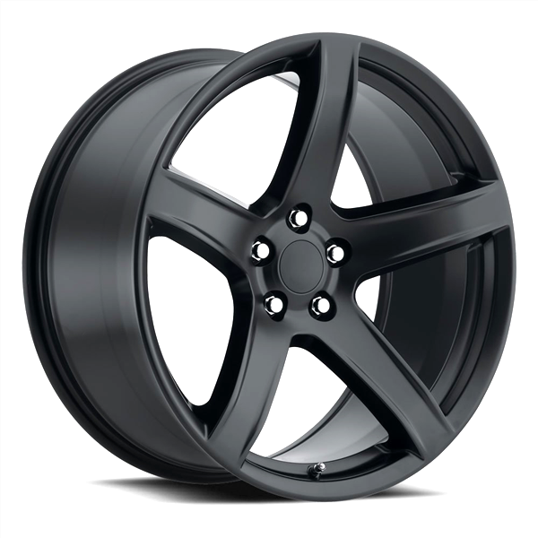 2127 DODGE HELLCAT HC2 REPLICA 20X9+20 5X115 C.B 71.50 SATIN BLACK
