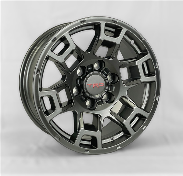TRD TR-5 REPLICA AO9989 20X9+20 6X139.7 C.B 106.10 SEMI MATT GUN METAL