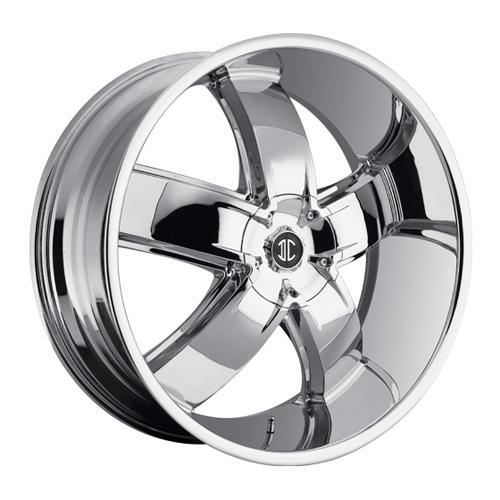 2 CRAVE NO.18 20X8.5+5 6X139.7 C.B 108 CHROME