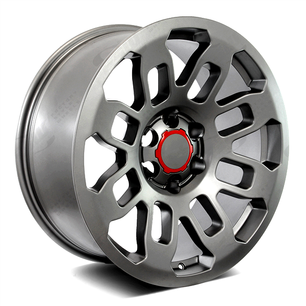 TOYOTA TRD PRO STYLE REPLICA 732 22X9+10 6X139.7 C.B 106.10 HYPER BLACK